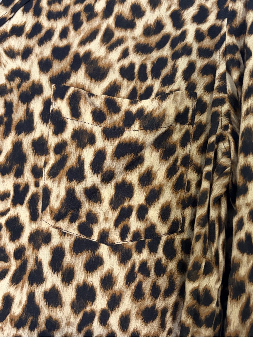 Zara Leopard Print Jumpsuit - Black and Tan - Picture 12 of 16